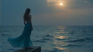 Девушка-амфибия и моряк