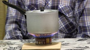 Спиртовая горелка из жестяной банки
