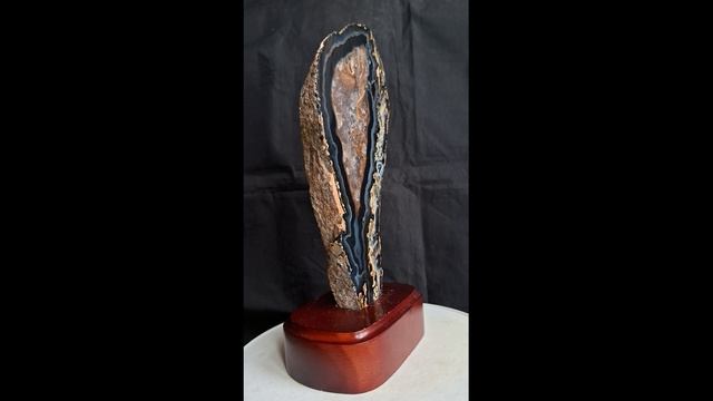 Черный Агат 2х10х23 см