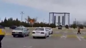 Иранский дрон впервые упал в Азербайджане: БПЛА взорвался в районе аэропорта в городе Нахичевань. На