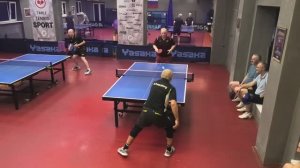 II ф. Денисов А. (589) - Мухаметов А. (532) 03.03 настольный теннис Малиновый 400+ турнир СПб