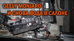 GEELY MONJARO - и снова вода в салоне - Автотехцентр SoundSpeed