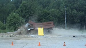 Испытание ШАП-6 (краш тест)