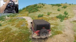 Jeep Wrangler: реальное бездорожье 🔥 Заезд в FH4 на Logitech G29 🏁