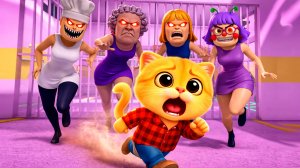 ПОБЕГ ОТ ДЕВУШЕК ПОЛИЦЕЙСКИХ В РОБЛОКС! САМАЯ СТРАННАЯ ТЮРЬМА БАРРИ