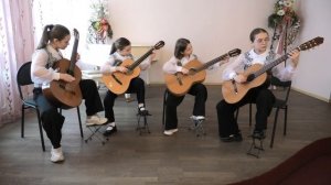 ансамбль "Каприччио" ДШИ №57 г. Осинники, Ю. Смирнов Вальс "Адель"