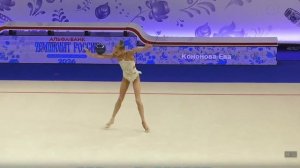 Ева Кононова. Квалификация. ЧР 2026. Мяч