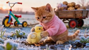 Джинджи и мама Неожиданное спасение на День благодарения ❤️