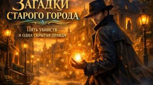 Аудиокнига полностью. Детектив. «Загадки старого города» Книга 1 из 5
