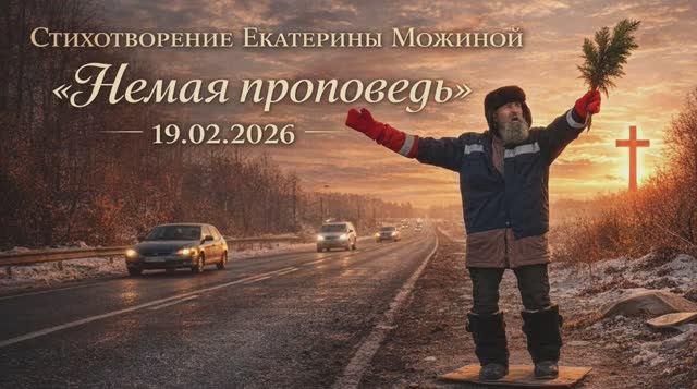 Немая проповедь. Стихотворение Екатерины Можиной посвящается Лапкину И.Т.