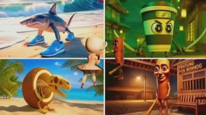 МУЛЬТИКИ: ТРАЛА‑ЛА vs КАПУСТНЫЙ АССАСИН vs БРЕЙНРОТ‑ГИГАНТ vs ТУНГ‑ТУНГ — МУЗЫКАЛЬНЫЙ БАТТЛ!