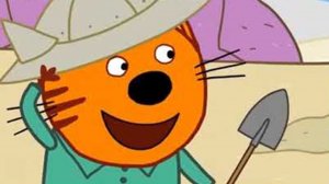 КОМПОТ С КОТЁНКОМ АЛЬБО НАХОДЯТ ИНТЕРЕСНЫЕ ИГРУШКИ 🐱 ТРИ КОТА РАЗВИВАЮЩАЯ ИГРА 🐱