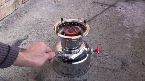 Примус из фонаря Sea Anchor