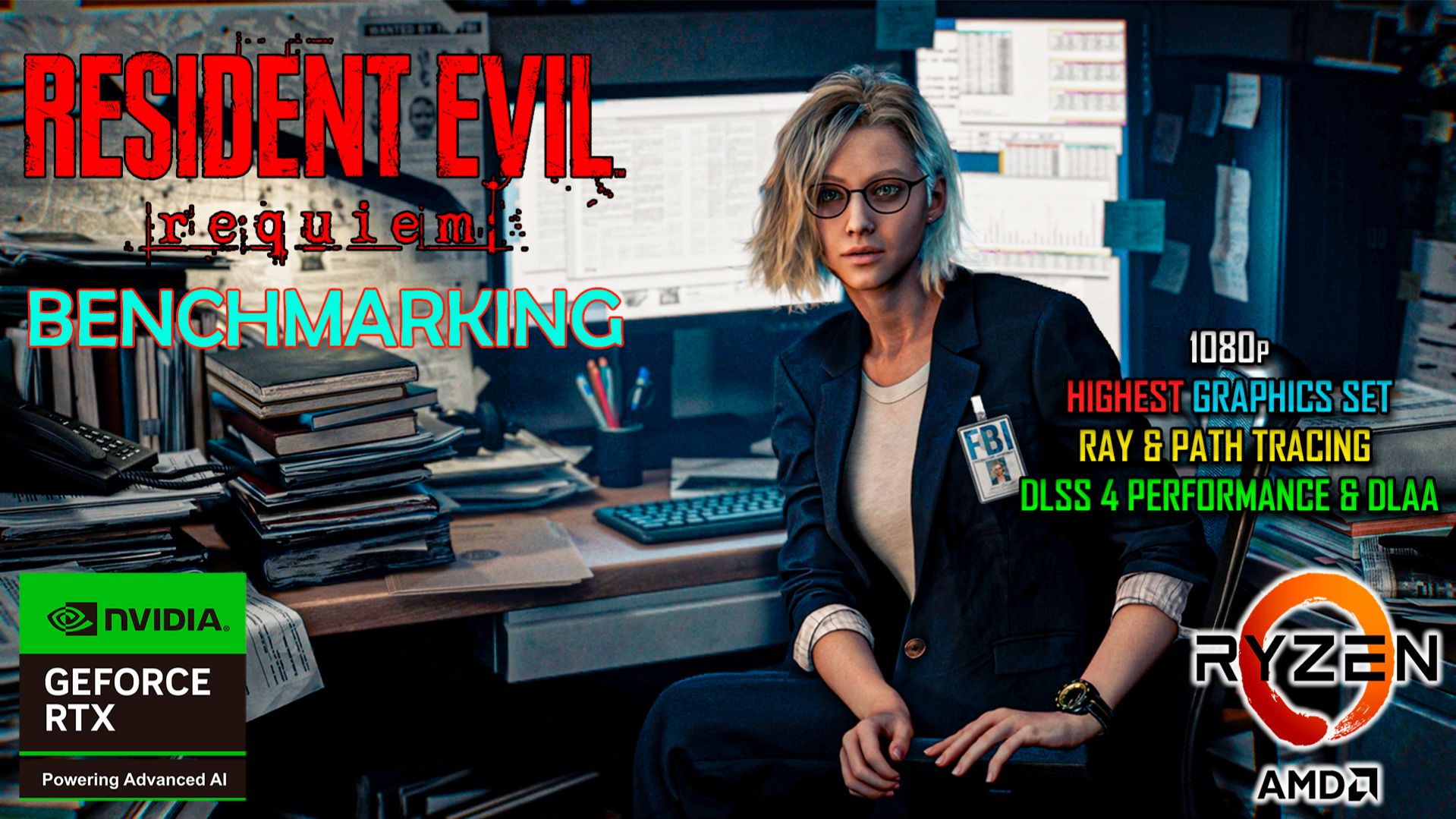 Resident Evil Requiem RTX 3070 RAY PATH TRACING ULTRA SET DLSS 4 | Lenovo Legion 5