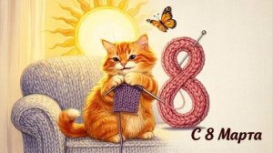 Стихотворение от кота к 8 марта