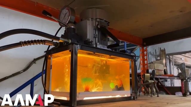 Маслостанция. Модернизация нестандартной маслостанции.