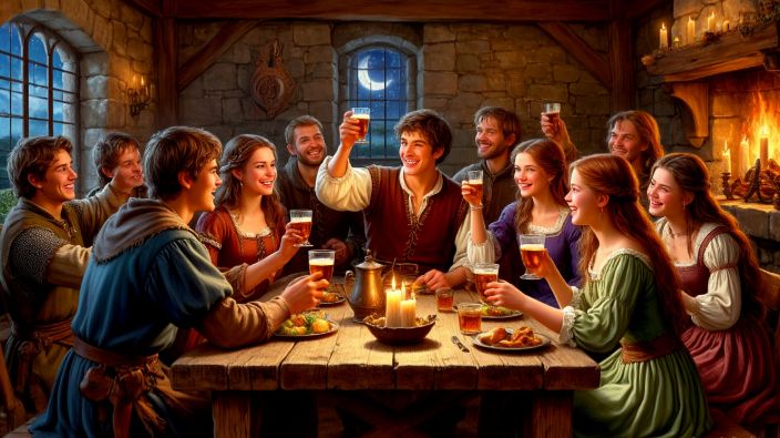 Иаков V, Веселый нищий - Scottish folk rock, Celtic folk punk