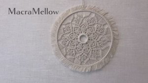 Мандала макраме своими руками – пошаговый видео мастер‑класс