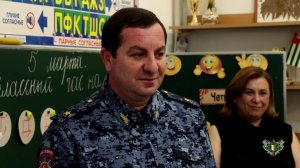 Вице-премьер, министр ВД Роберт Киут посетил открытый классный час на тему правил дорожного движения