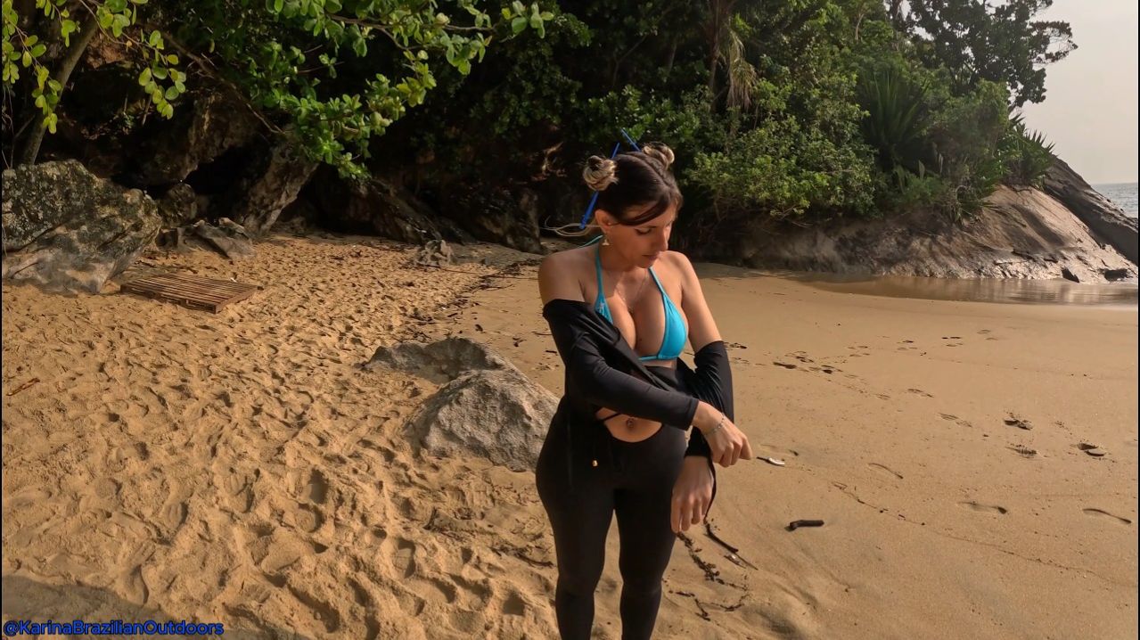 От лагеря до моря, я приготовила суши на пляже и закончил потрясающим купанием!