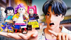 Хантрикс в мире лего. Охотницы на демонов