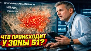 Серия загадочных землетрясений началась рядом с Зоной 51