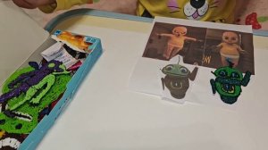 Рисуем 3D ручкой пластиком Ньюта из игры «Малыш в желтом»