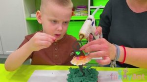 "Балерина на 8 марта" - творческая поделка к 8 марта от детей средней группы Funny Ant Malahovka