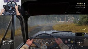 Расчистка камнепада в SnowRunner 🪨 На Logitech G29 🔥