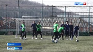 Сборная АГУ  готовится к новому сезону Национальной студенческой футбольной лиги