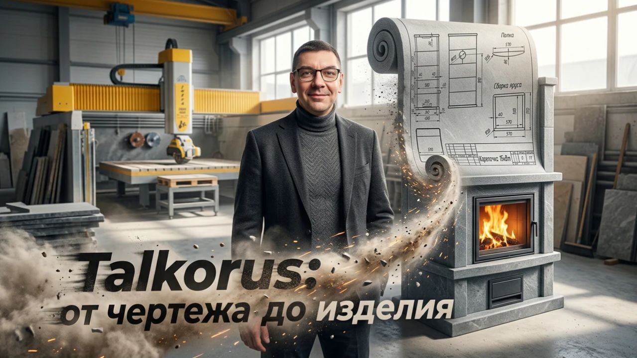 Талькорус: от проекта на компьютере до готовой печи в цеху