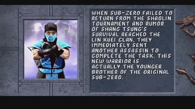 Саб-Зеро(Sub-Zero-MK2).Mortal Kombat New Era