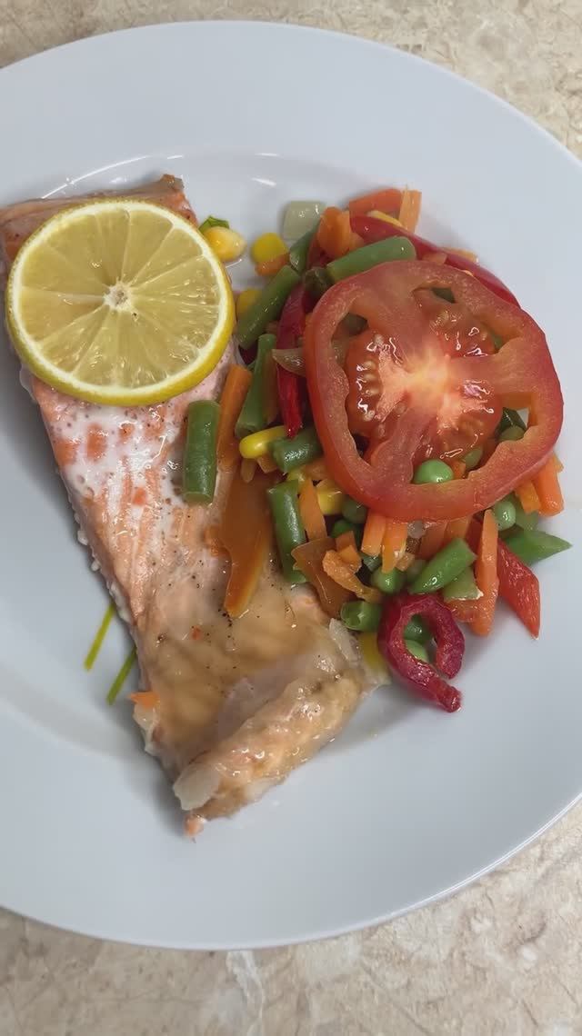 Рыба с овощами