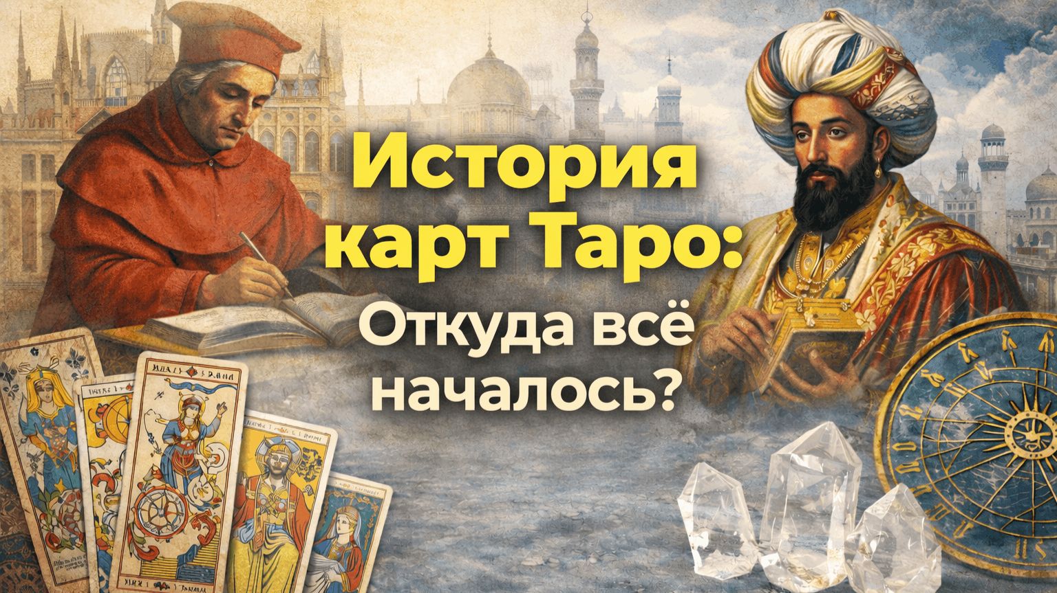 Откуда взялись карты Таро? 500 лет истории Таро за 30 минут