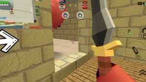 Я играю в Chicken gun долгожданная 3 часть