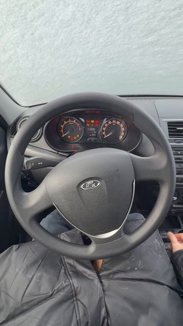 2025 LADA GRANTA холодный запуск