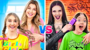 Хорошая Мама vs Плохая Мама _ Милый Парень Влюбился в Альт Гёрл! Тим Тин