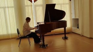 Барташова Дарья ДШИ №14 г. Берёзовский. К.Черни - Этюд соч. 299 №21