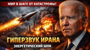 Гиперзвуковой удар Ирана: энергетический кризис и политический шторм в США и Европе