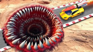 Сможет ли суперкар перелететь огромные ямы пожиратели в гта 5 ? - эксперимент в gta 5