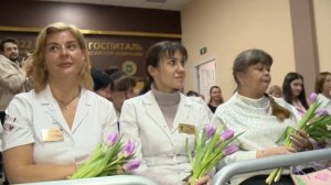 Медиков нижегородского военного госпиталя поздравили с 8 марта праздничным концертом