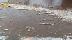 ЖЕЛЕЗНОГОРЕЦ ОБРАТИЛ ВНИМАНИЕ НА ПРОБЛЕМНУЮ ЗОНУ У АДМИНИСТРАЦИИ ГОРОДА, ГДЕ ОБРАЗУЕТСЯ ЛУЖА