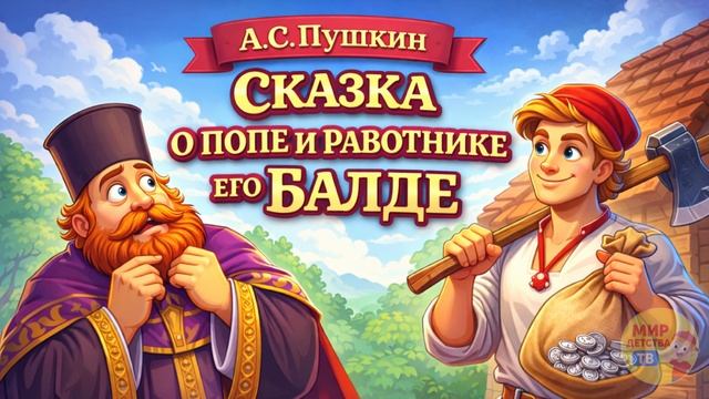 Сказка о попе и работнике его Балде | А.С. Пушкин