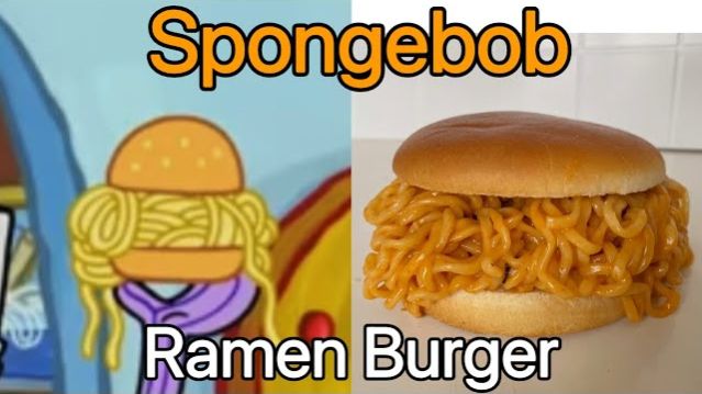 ГУБКА БОБ: ГОТОВИМ БУРГЕР ИЗ МУЛЬТА  SpongeBob🧽🍔НУ И ГАДОСТЬ!!😖РЕАКЦИЯ