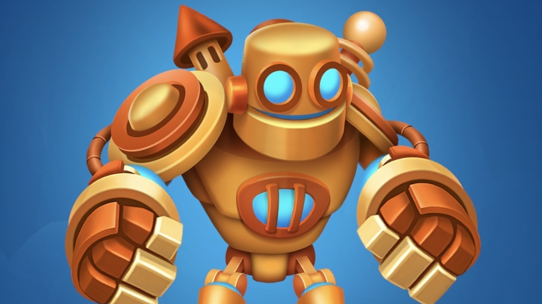 Паровой Голем. Стальной Гигант. Heroes Vs Hordes.