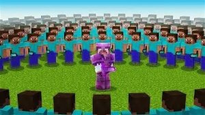 YPTA- 100 игроков vs 1 Лучшего Трапера в МАЙНКРАФТ