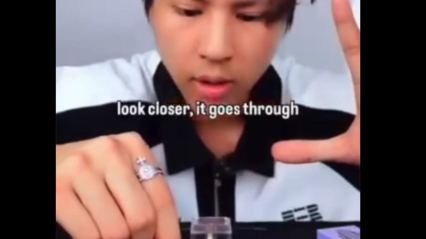 Невероятный фокус с кольцом