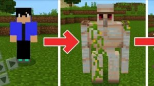 майнкрафт но я могу превращатся в мобов которых я убью! часть 1