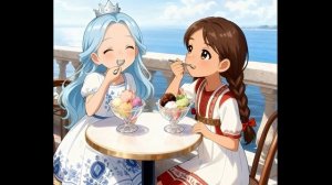 Гжелька поехала в гости к девочке Силпи I Чувашская вышивка