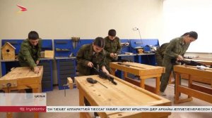 Цæлыччы скъолайы кадетон кълас æнтысджынтæй архайы Дзгойты Дзамболаты разамндæй